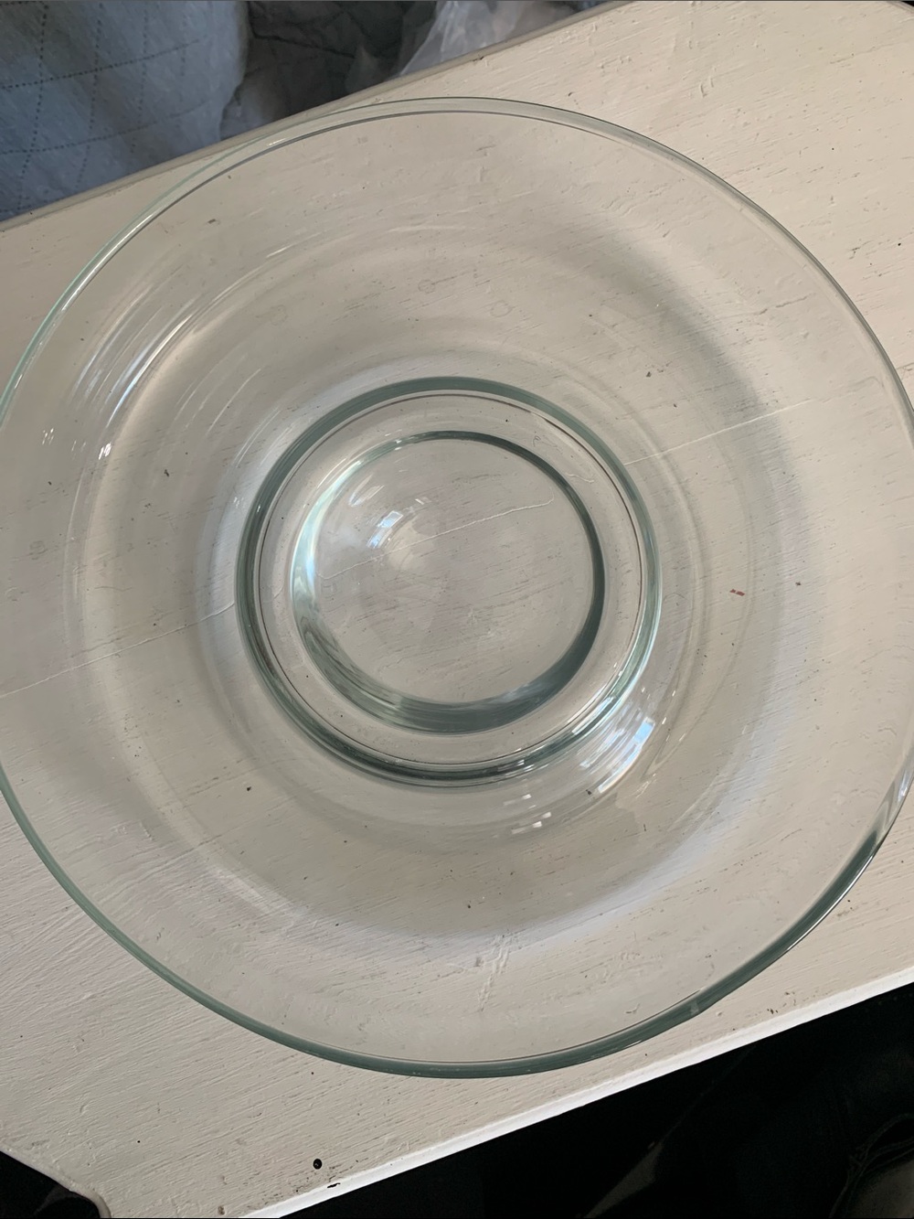 #546 Clear Glass Serving Bowl - Classic Home Dining